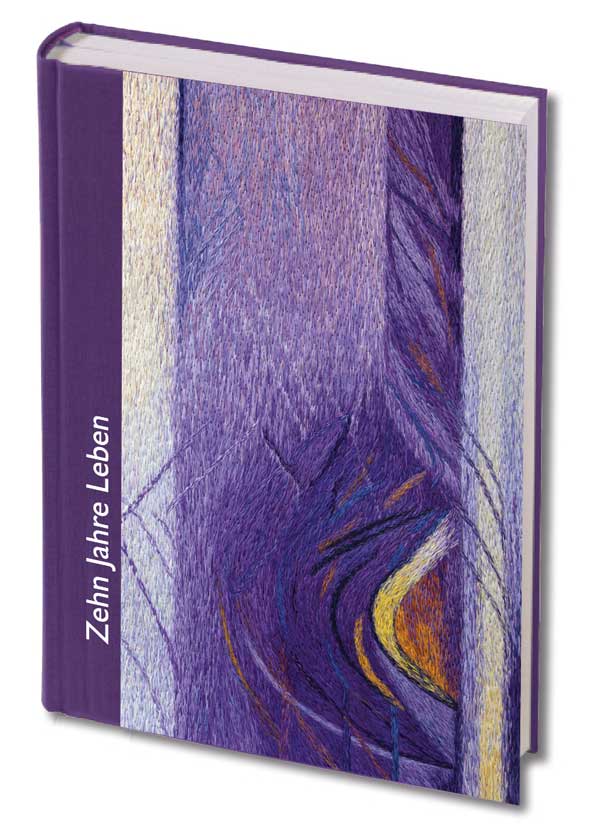 Zehn Jahre Leben - lila Zehn Jahre Leben - lila