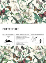 Geschenkpapierbuch - Butterflies